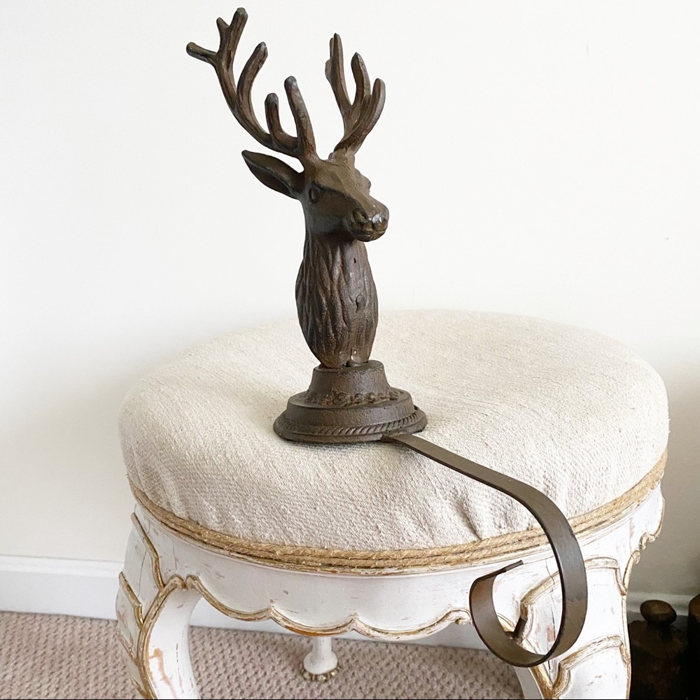 Anthropologie Deer Stag stocking holder - Picture 3 of 3